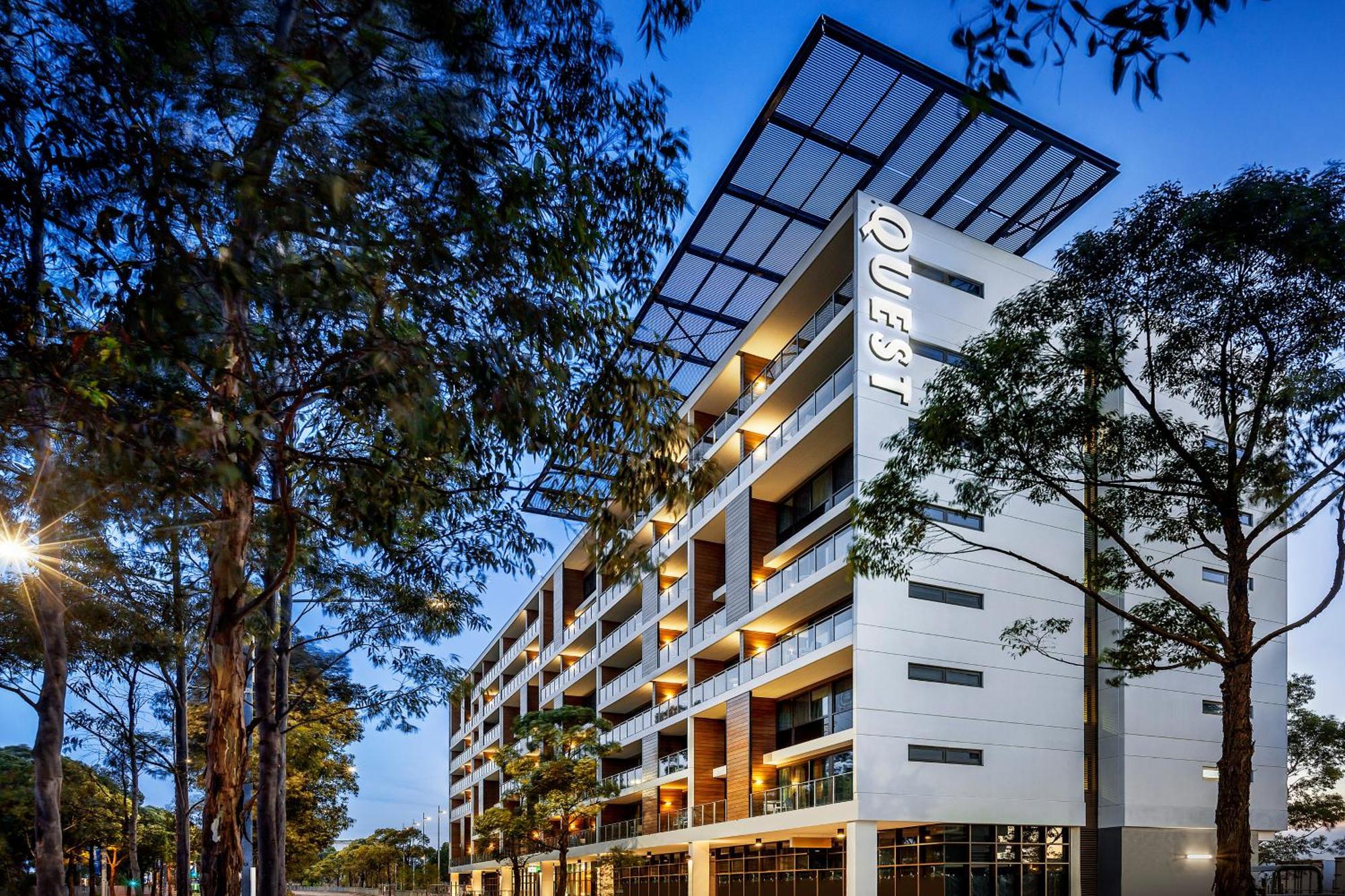 เควสท์แอท ซิดนีย์ โอลิมปิคพาร์คเซอร์วิสอพาร์ตเมนท์ Aparthotel ภายนอก รูปภาพ